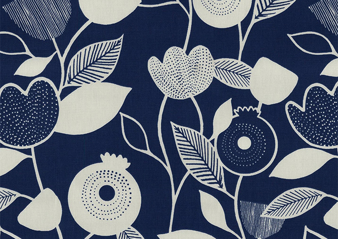Nordic, Indigo - Made to Measure Curtains - Image 8